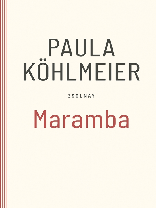 Title details for Maramba by Paula Köhlmeier - Available